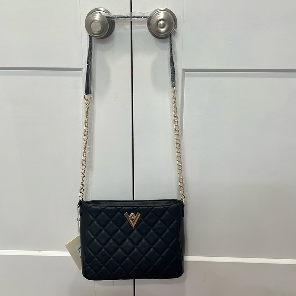 Valentino Orlandi Quilted Crossbody Bag